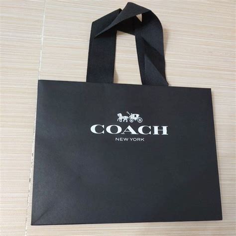 original coach paper bag